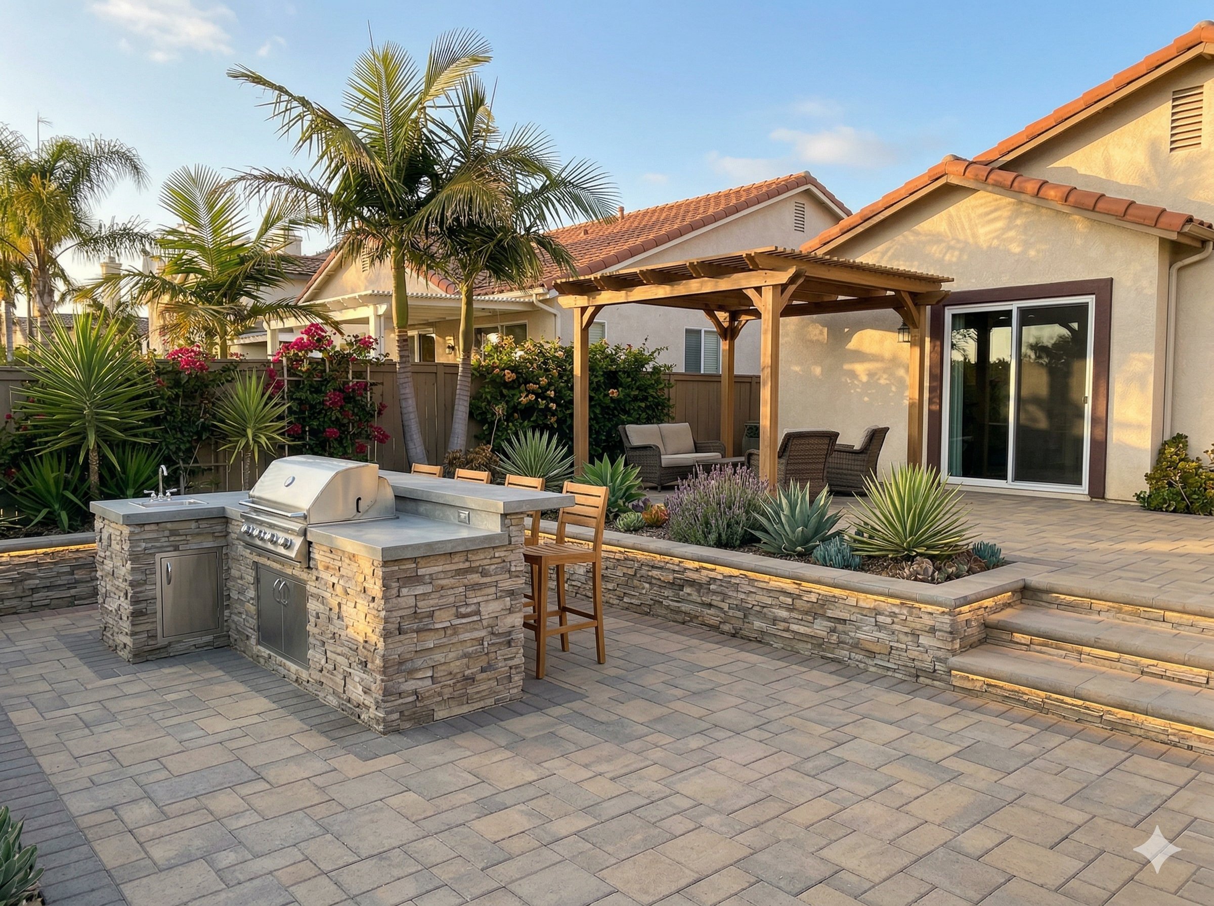 Paver Installation in San Diego — SOL Design & Build