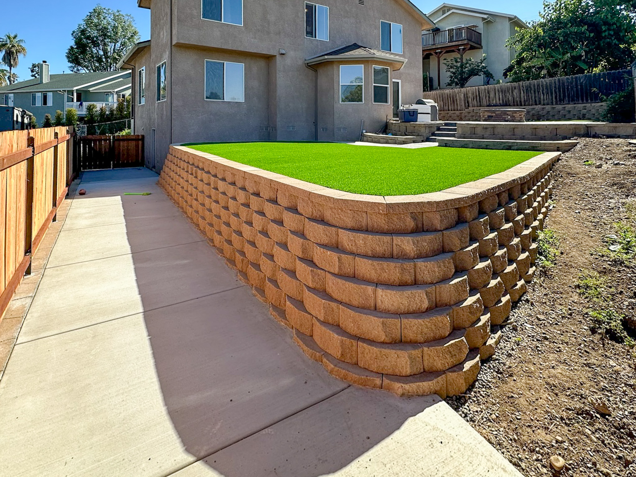 Retaining Walls in San Diego — SOL Design & Build